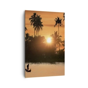 Schilderen op canvas - Tijd om te ontspannen - 80x120 cm