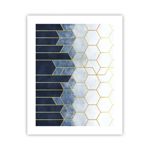 Poster - Compositie in een gesyncopeerd ritme - 40x50 cm