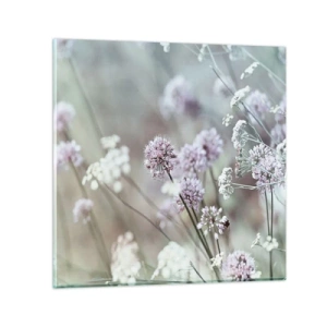 Schilderen op glas - Zoete filigrane kruiden - 30x30 cm