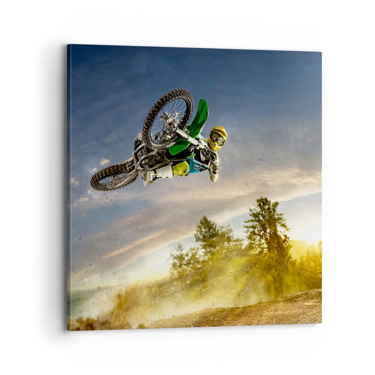Schilderen op canvas - Schakel emoties in! - 70x70 cm