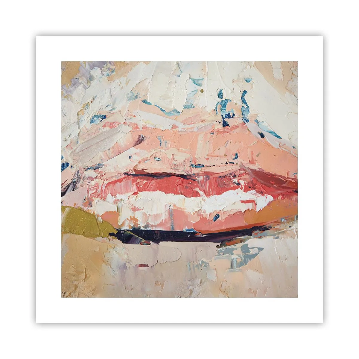 Poster - Het wekt de zintuigen - 40x40 cm