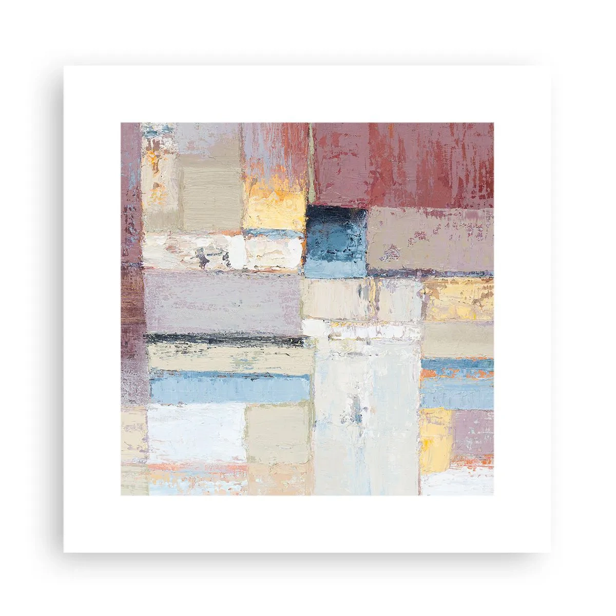 Poster - De rust van geometrie - 30x30 cm