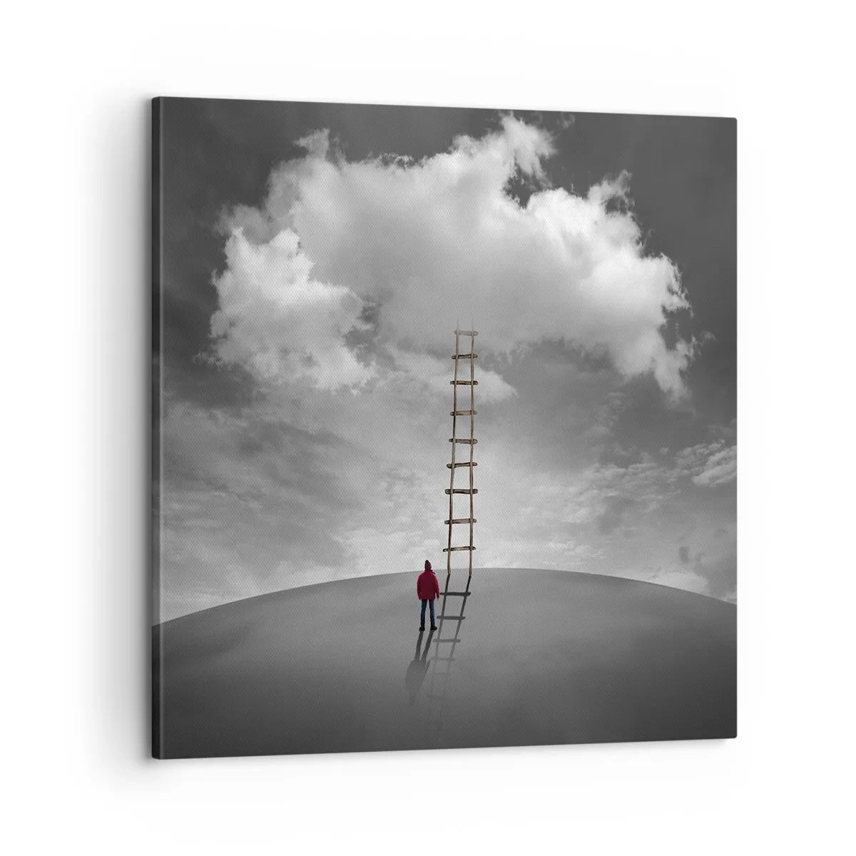 Schilderen op canvas - Alles is mogelijk - 60x60 cm