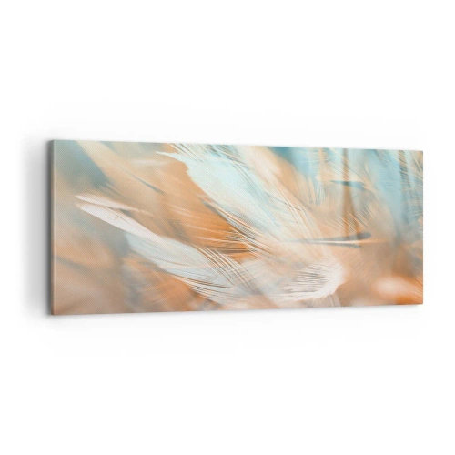 Schilderen op canvas - In het land van zachtheid - 100x40 cm
