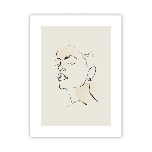 Poster - Een trotse blik - 30x40 cm