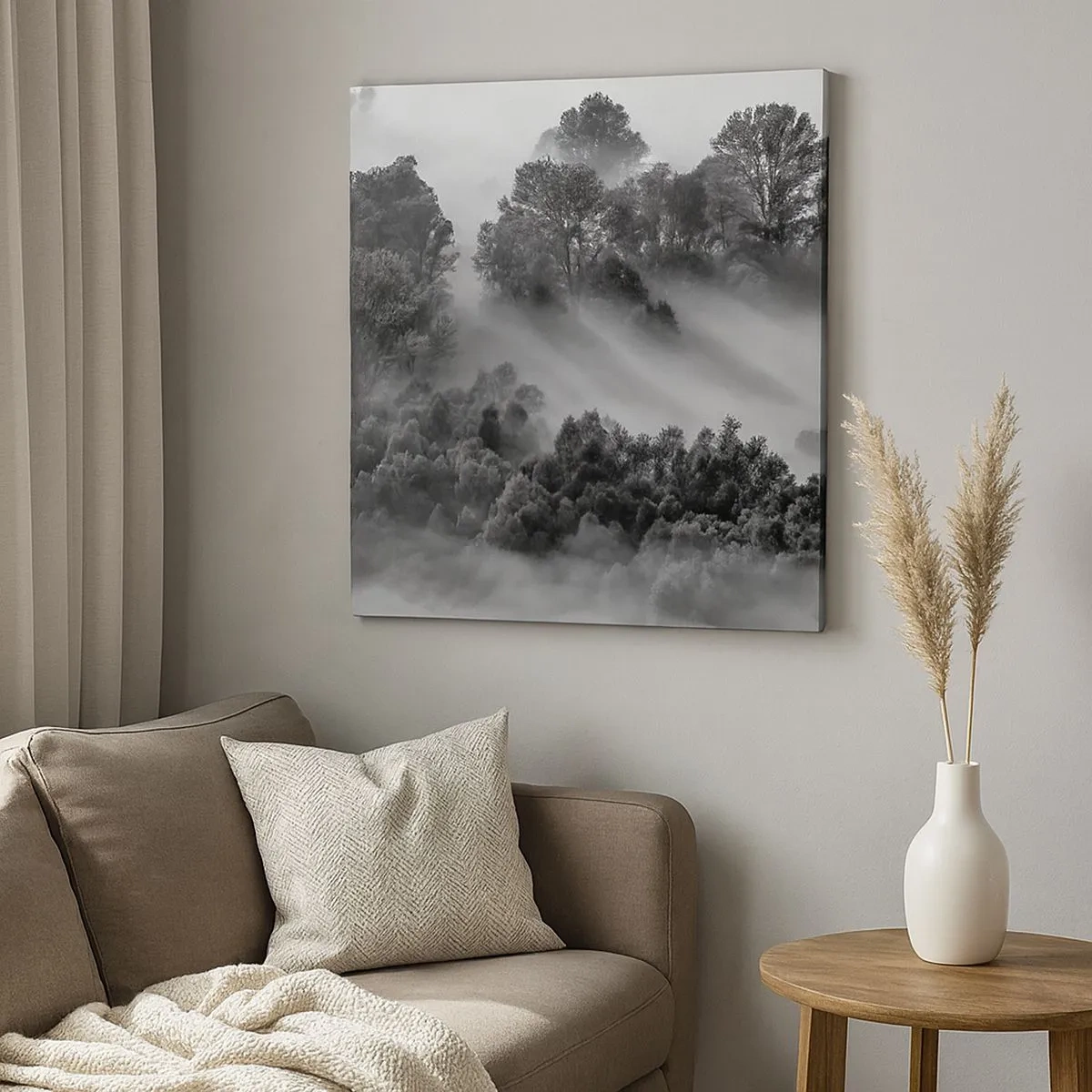 Schilderen op canvas - Opstaand ​​uit de slaap - 30x30 cm