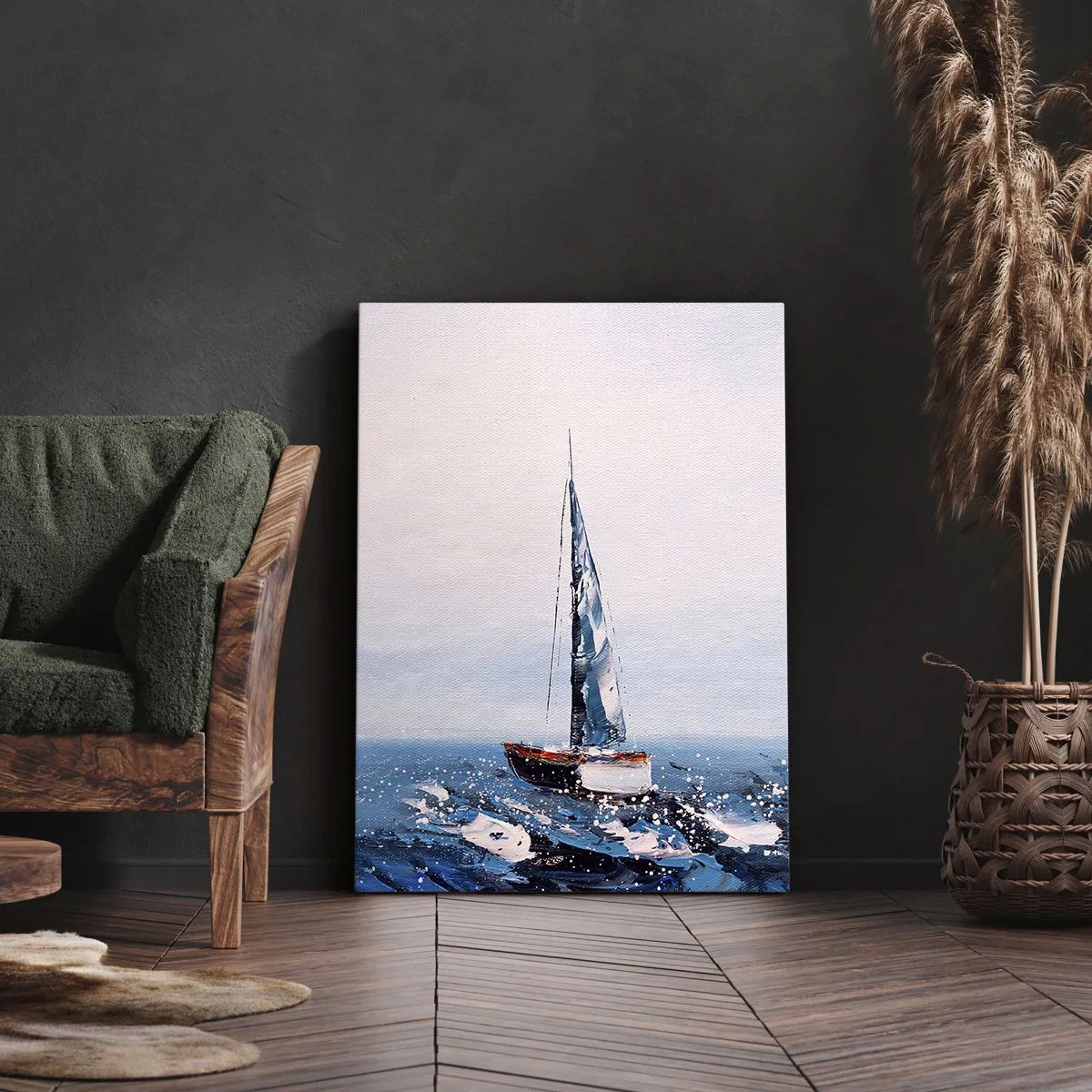 Schilderen op canvas - Broederschap van de wind - 65x120 cm