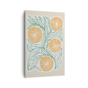 Schilderen op canvas - Etnisch met een vleugje abstractie - 80x120 cm