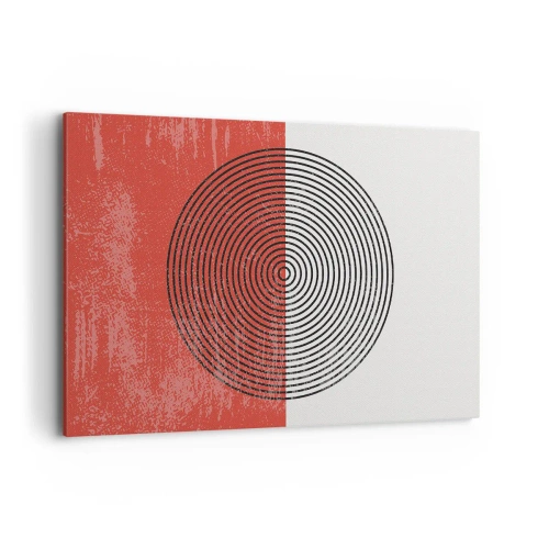 Schilderen op canvas - Op de kop geslagen - 120x80 cm