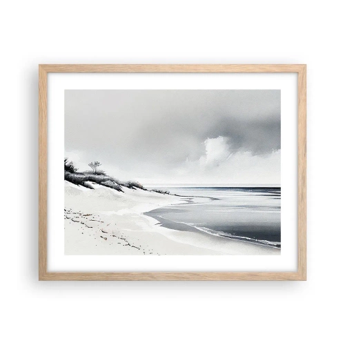 Een poster in een licht eiken lijst - Voor altijd samen - 50x40 cm