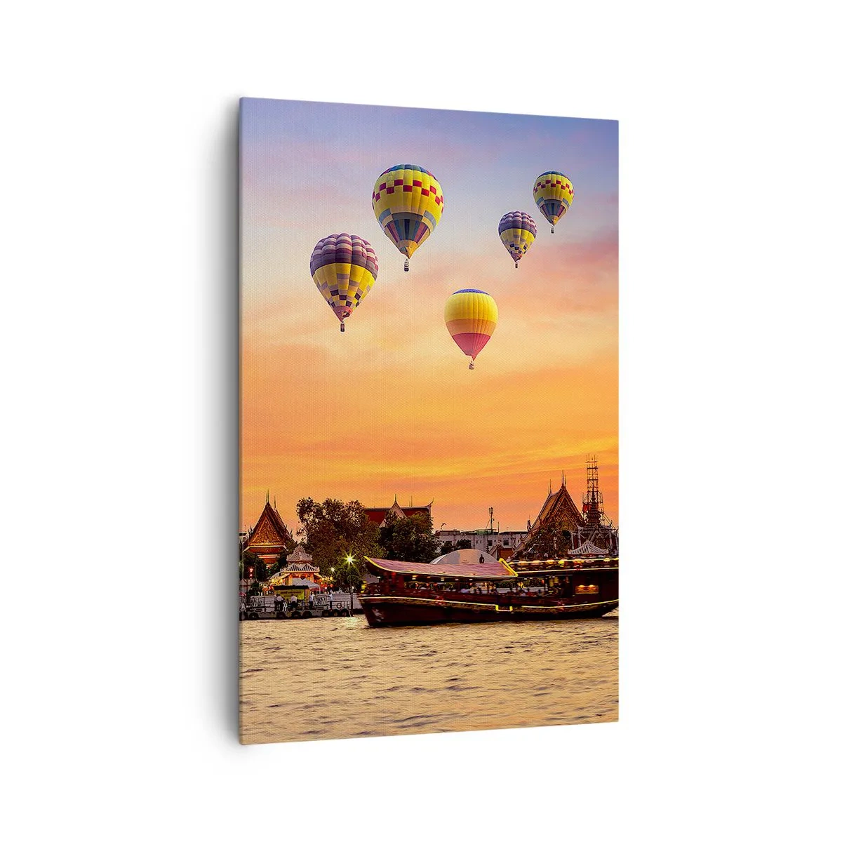 Schilderen op canvas - Hier worden sprookjes geboren - 80x120 cm