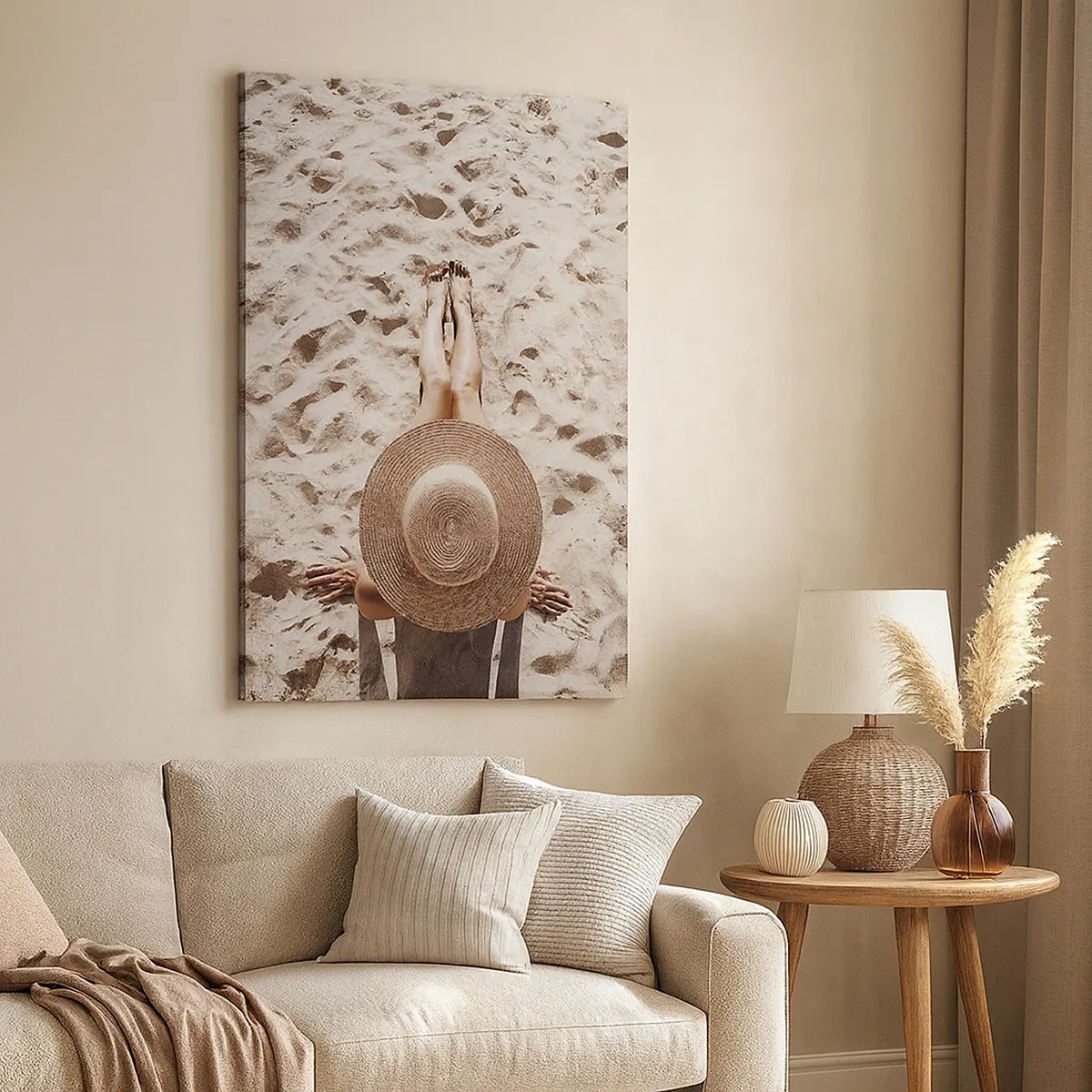 Schilderen op canvas - De perfecte tijd - 50x70 cm