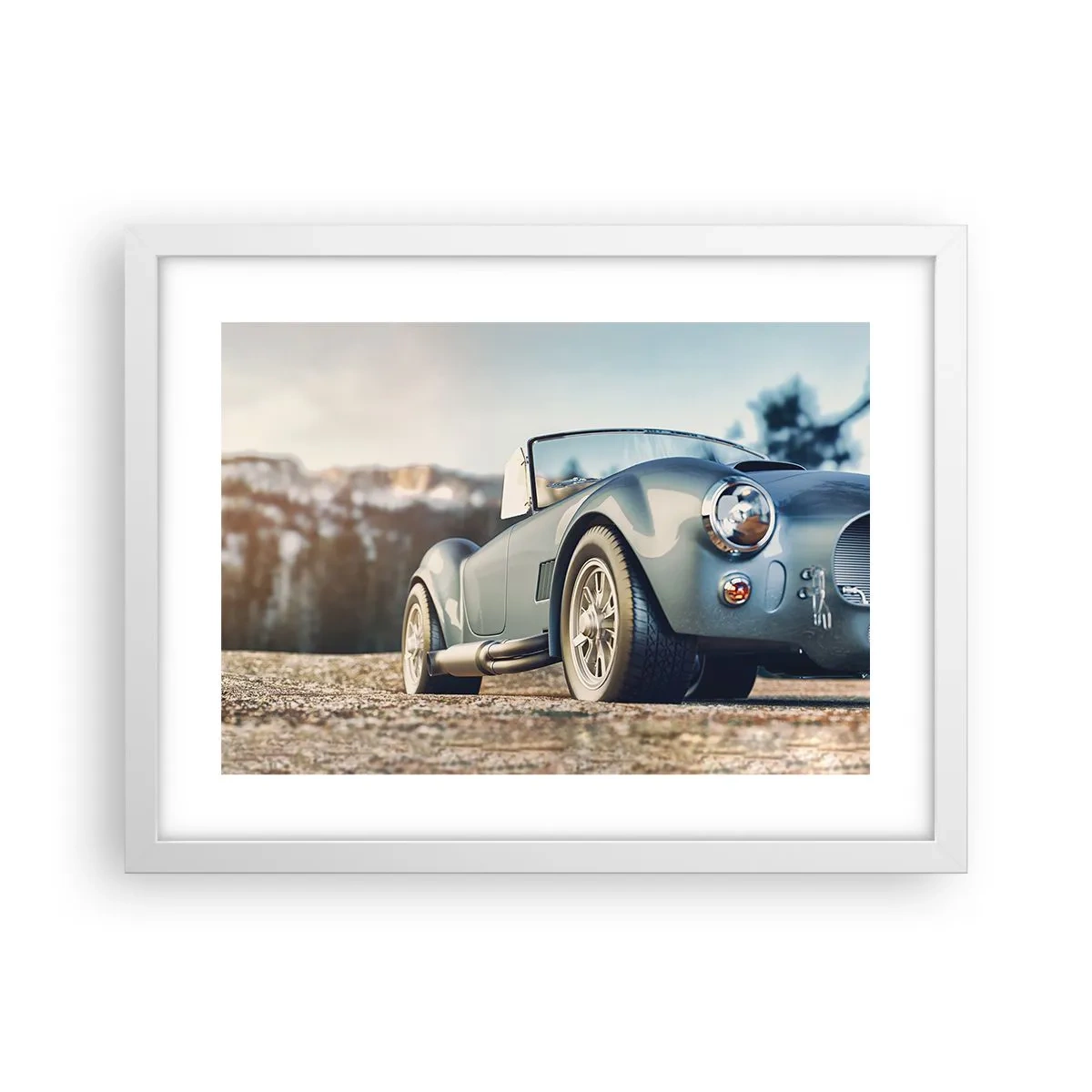 Poster in een witte lijst - Omdat stijl ertoe doet - 40x30 cm