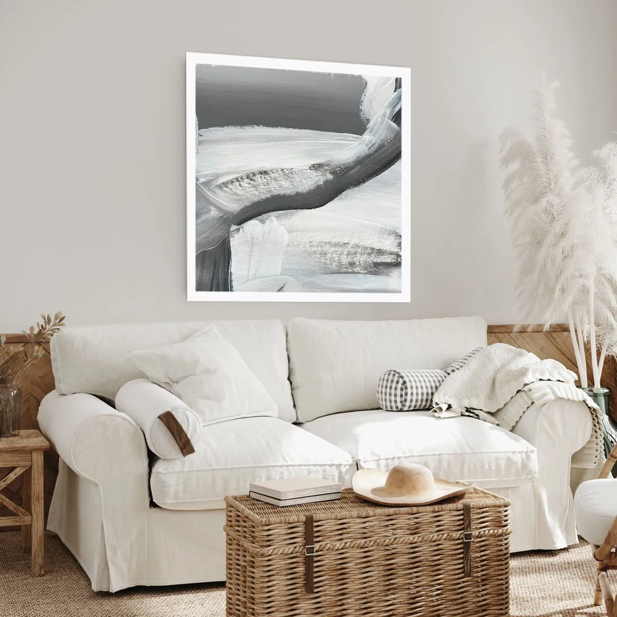 Poster - Een beslissende beweging - 30x30 cm