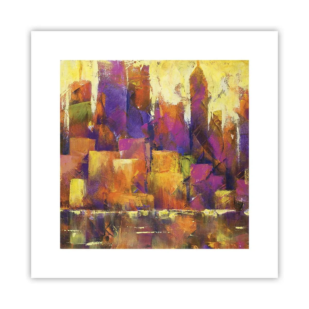 Poster - Metropolitan compositie - 30x30 cm