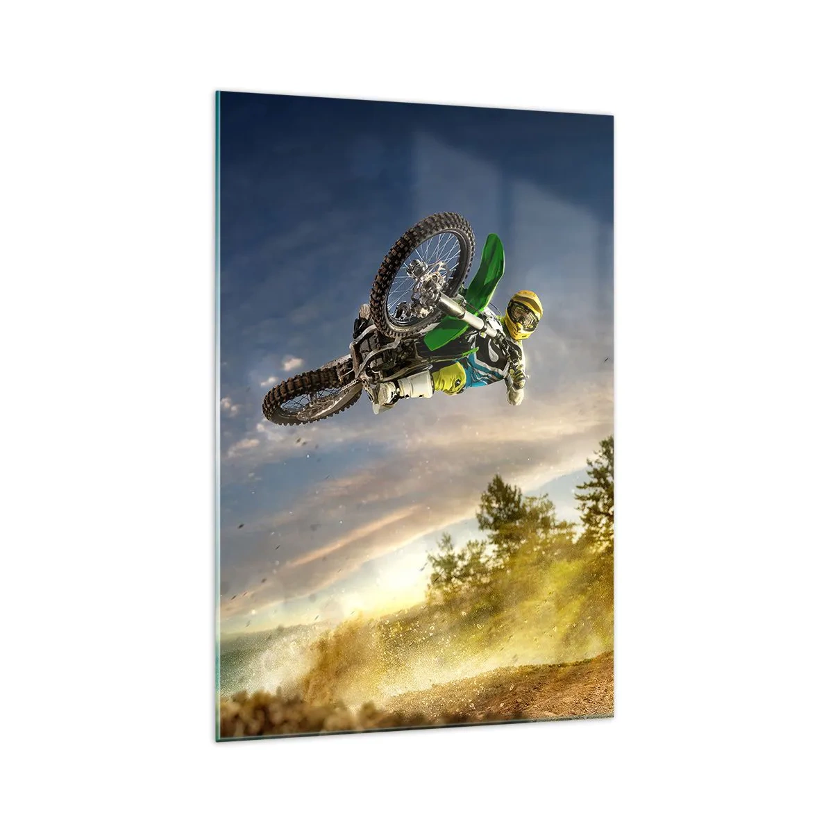 Schilderen op glas - Schakel emoties in! - 70x100 cm