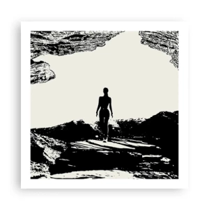 Poster - Een nieuwe kijk - 60x60 cm
