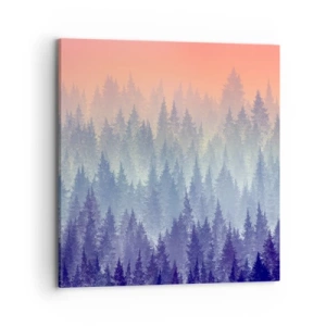 Schilderen op canvas - Hoog, hoger, naar de hemel - 70x70 cm