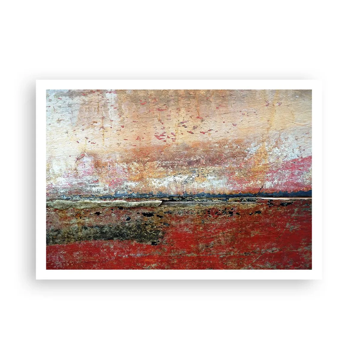 Poster - Wellicht is het de zee - 100x70 cm