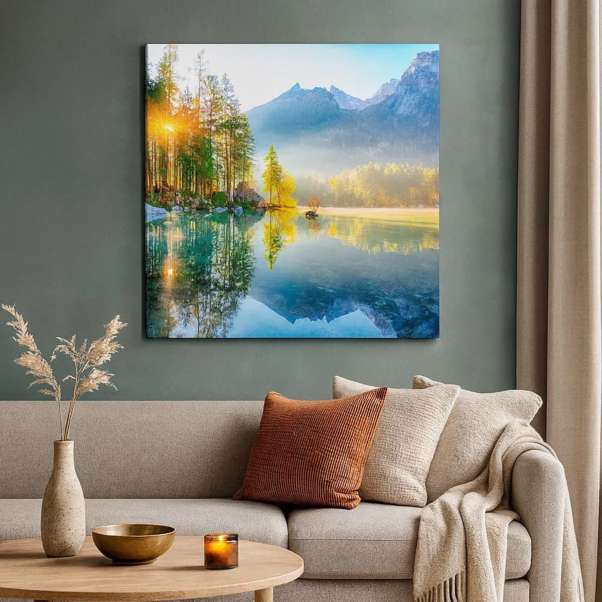 Schilderen op canvas - Majesteit en zoetheid - 30x30 cm