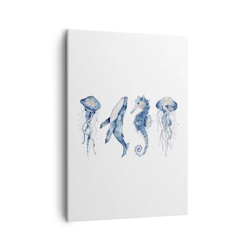 Schilderen op canvas - Zee wonderen - 50x70 cm