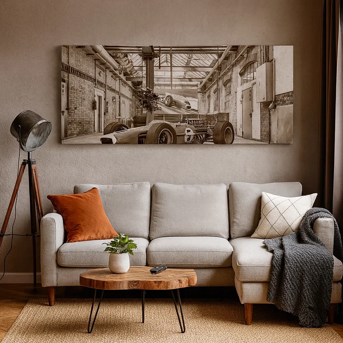 Schilderen op canvas - De rust van de winnaar - 30x30 cm