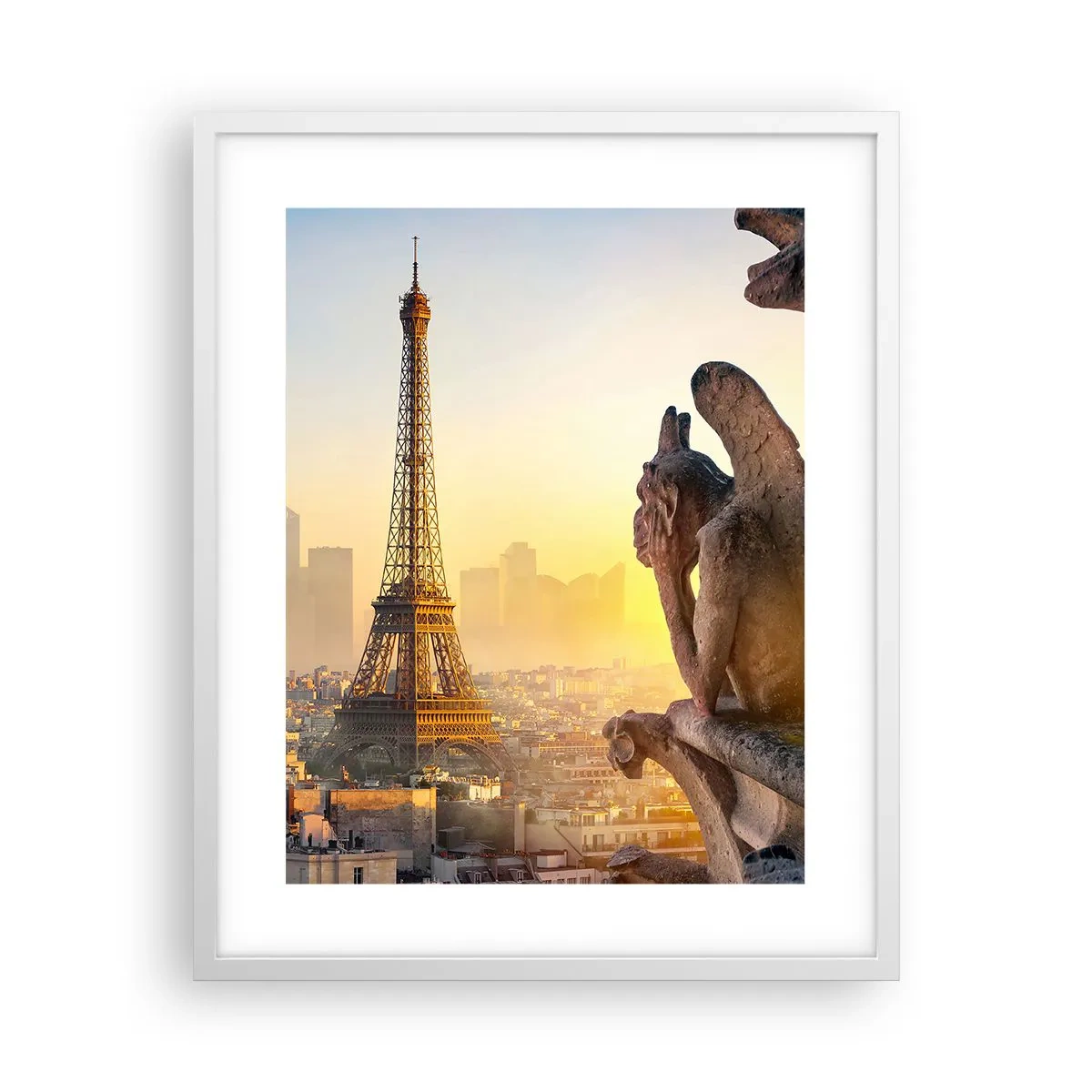 Poster in een witte lijst - Er is veel veranderd... - 40x50 cm