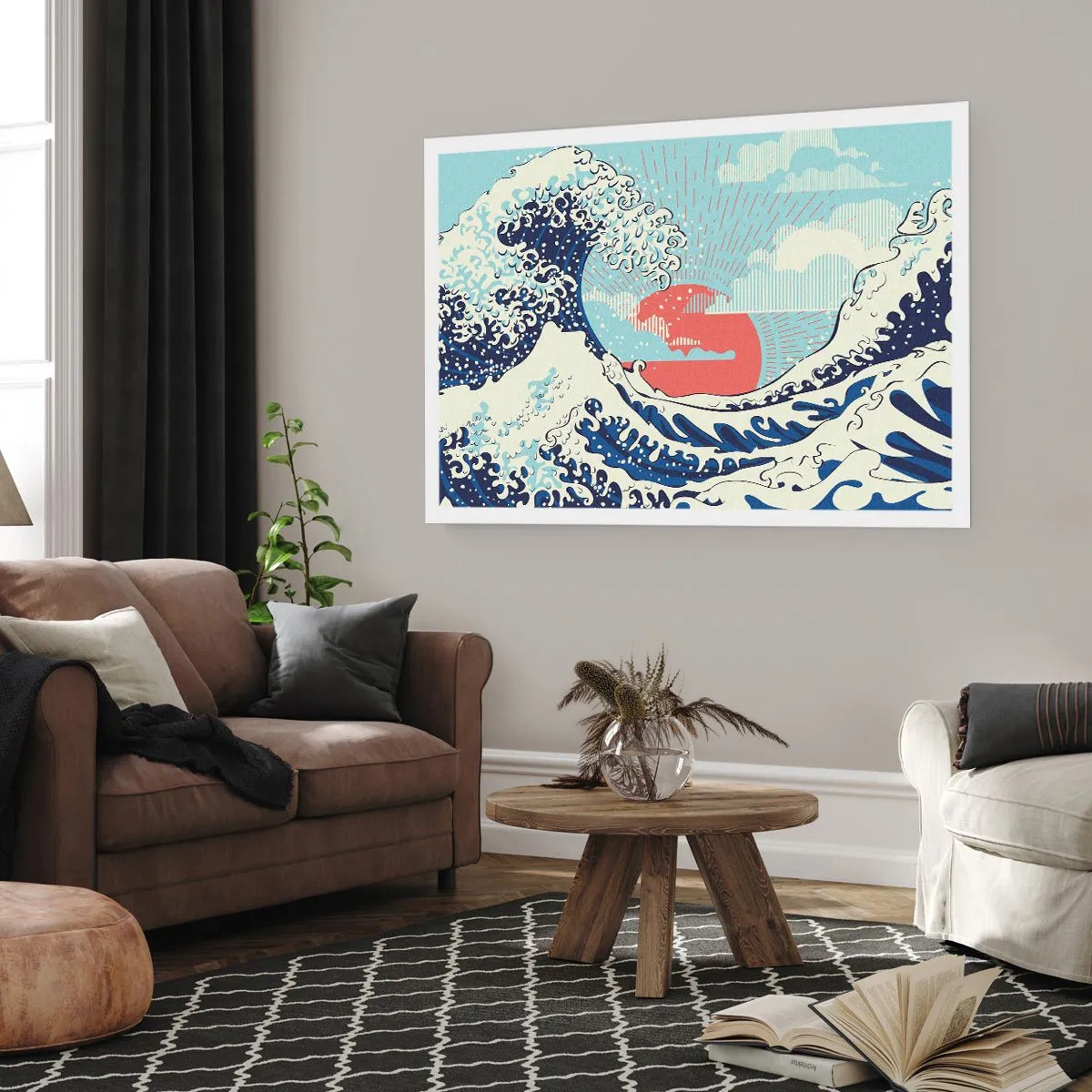 Poster - Van Japanse inspiratie - 40x30 cm