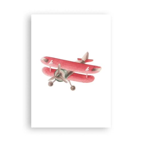 Poster - Klaar voor hoge vluchten - 70x100 cm