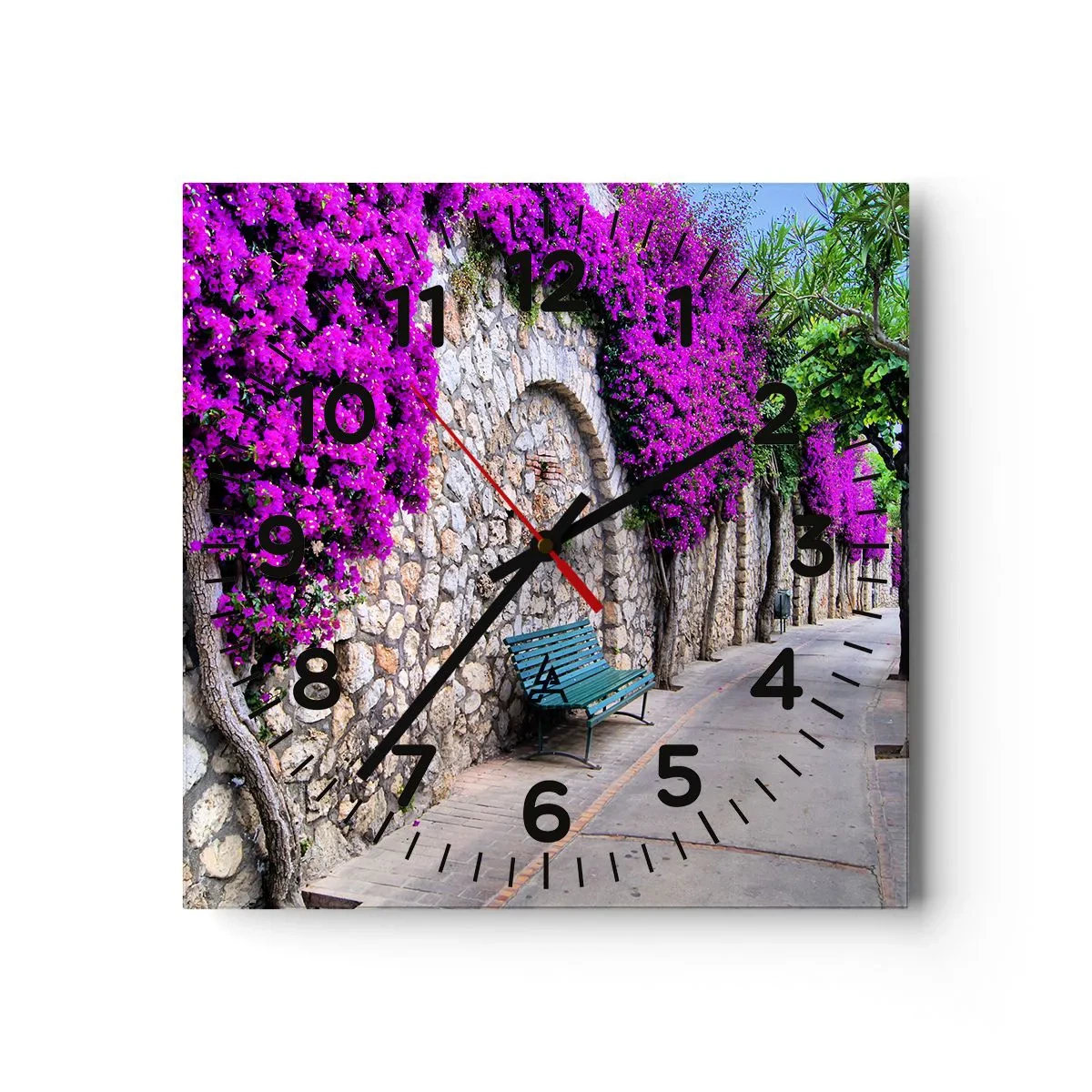 Wandklok - Klok - Laten we elkaar zo snel mogelijk ontmoeten - 40x40 cm