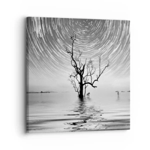 Schilderen op canvas - Een symfonie van de natuur - 30x30 cm