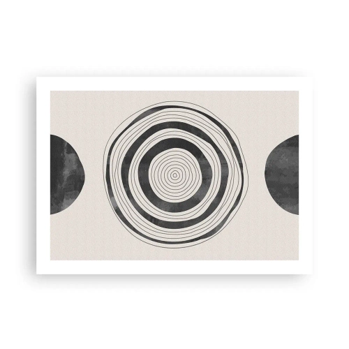 Poster - Wat belangrijk is, is wat er tussenin zit - 70x50 cm