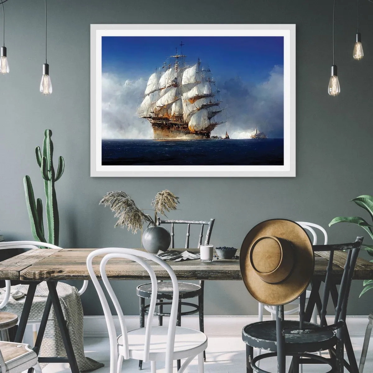 Poster in een witte lijst - The great glory! - 40x30 cm