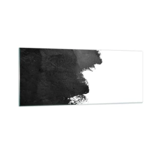 Schilderen op glas - Elementen: aarde - 100x40 cm