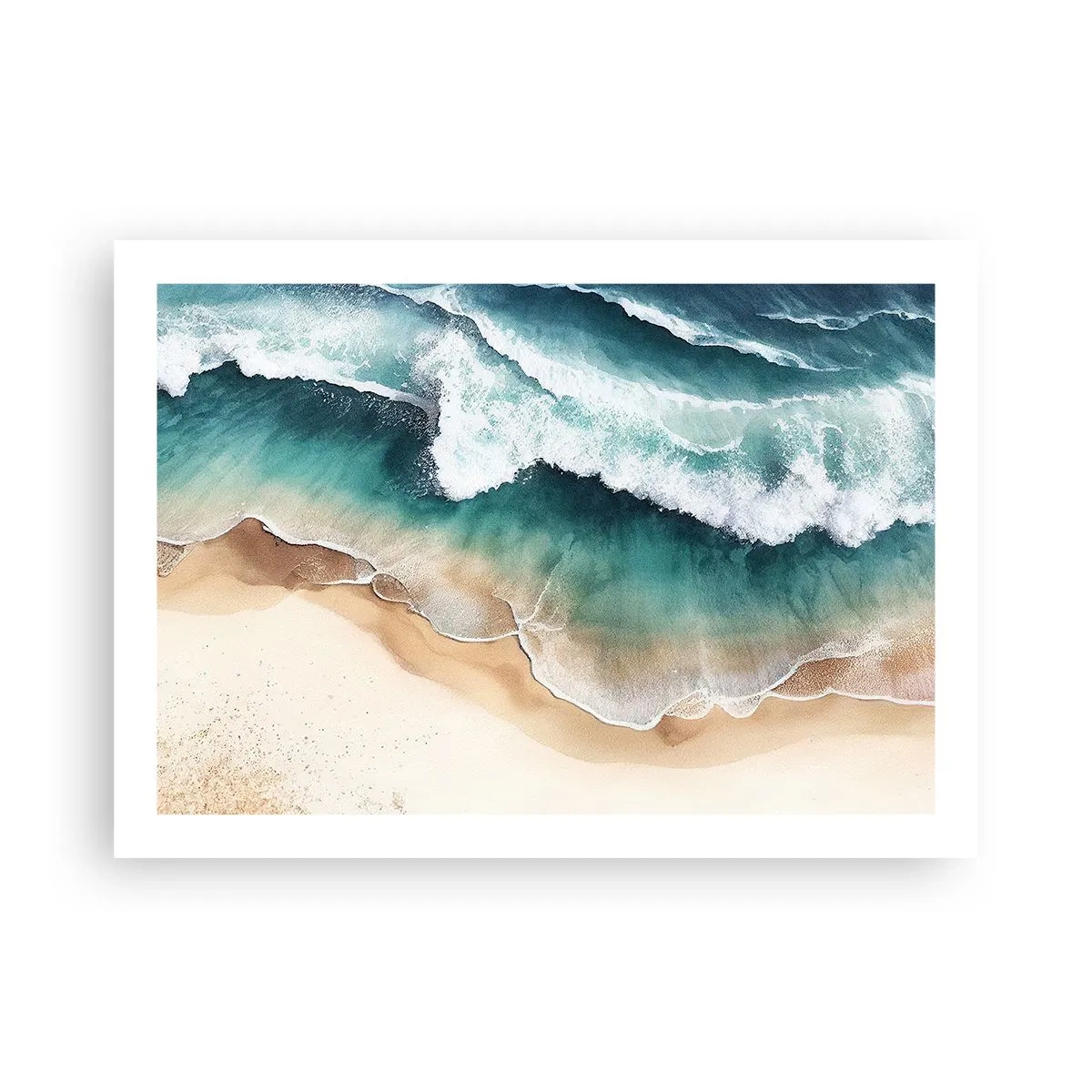 Poster - De eeuwige ontmoeting - 70x50 cm