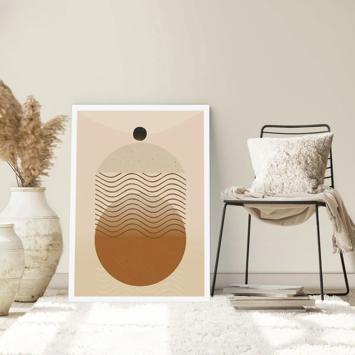 Poster - Over de oorsprong van geometrische figuren - 30x40 cm