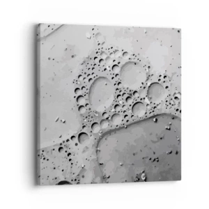 Schilderen op canvas - Schuimspoor - 30x30 cm
