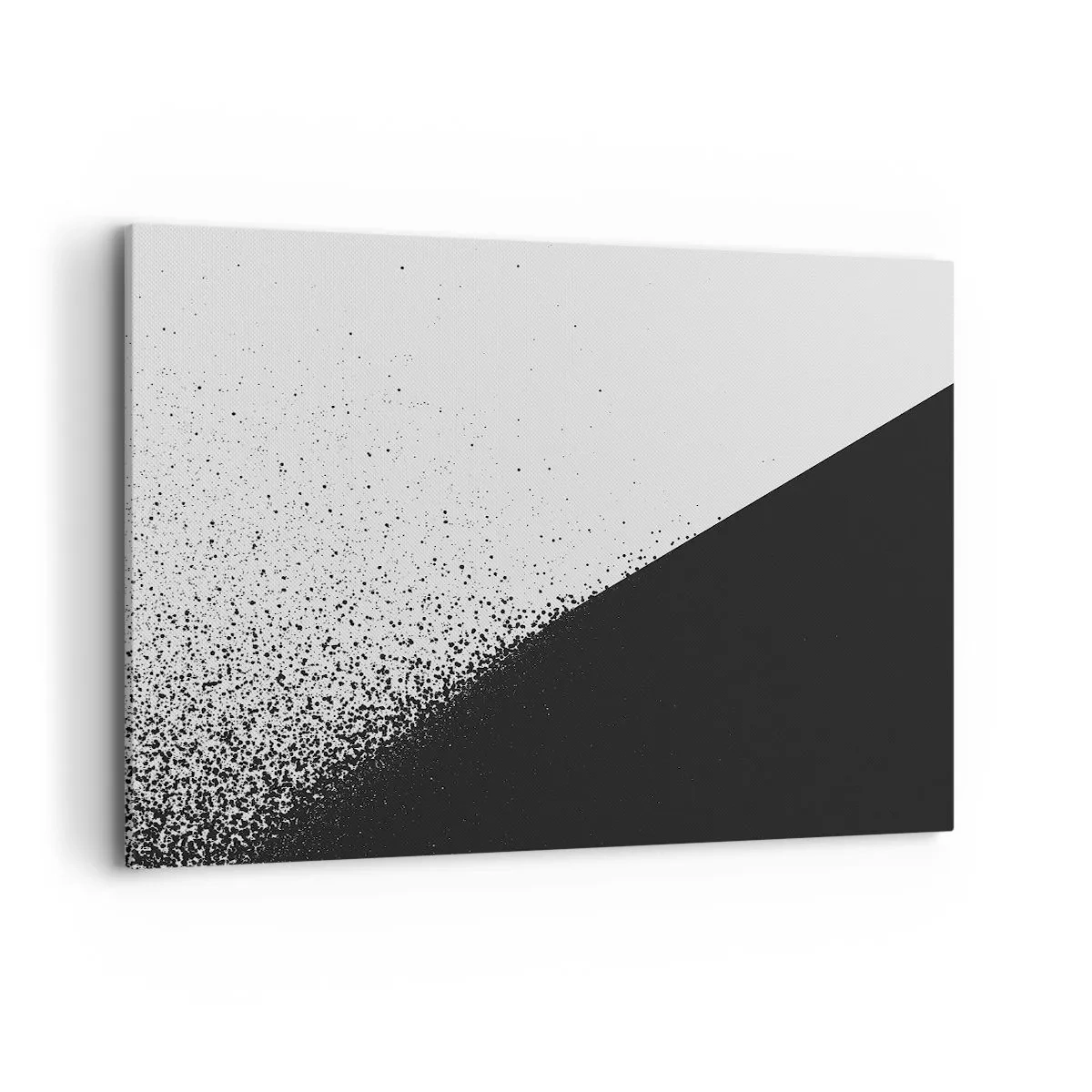 Schilderen op canvas - Steeds sneller, meer en meer - 100x70 cm