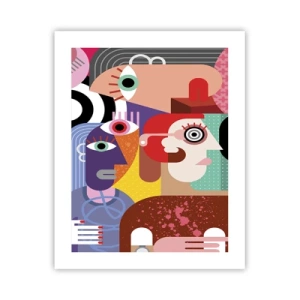 Poster - Wij zijn van de heer Picasso - 40x50 cm