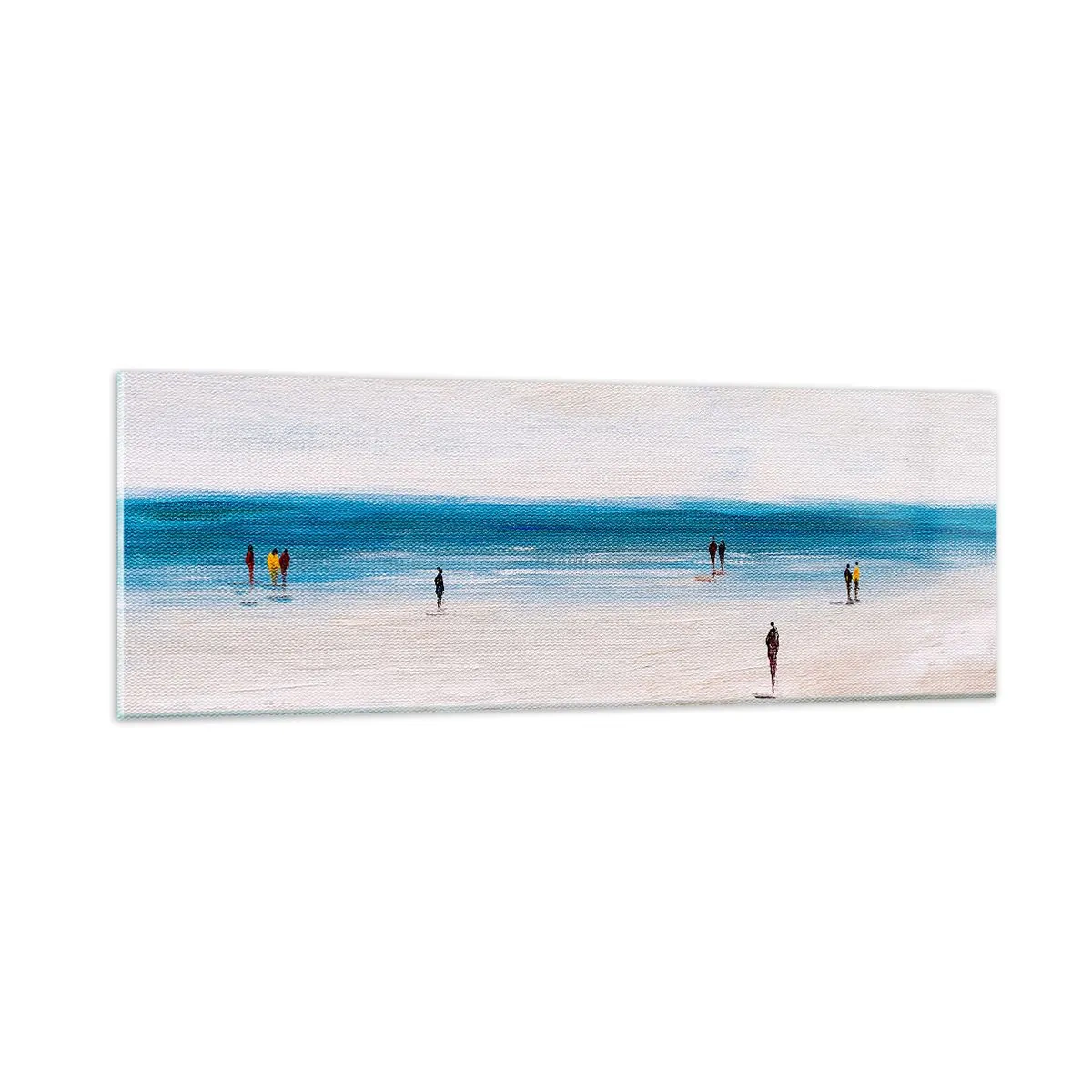 Schilderen op glas - Een natuurlijke behoefte - 90x30 cm