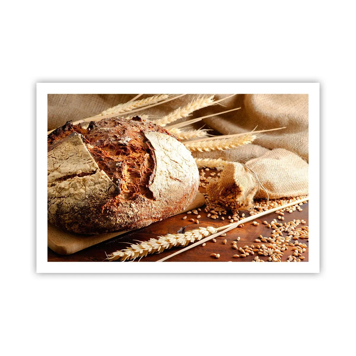 Poster - Smakelijk, geurig, knapperig - 91x61 cm