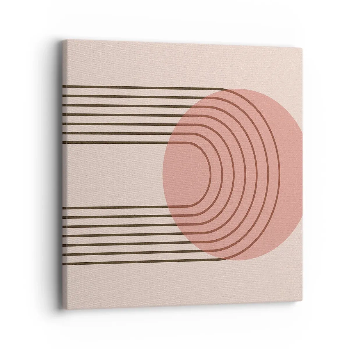 Schilderen op canvas - Onweerstaanbare aantrekkingskracht - 40x40 cm