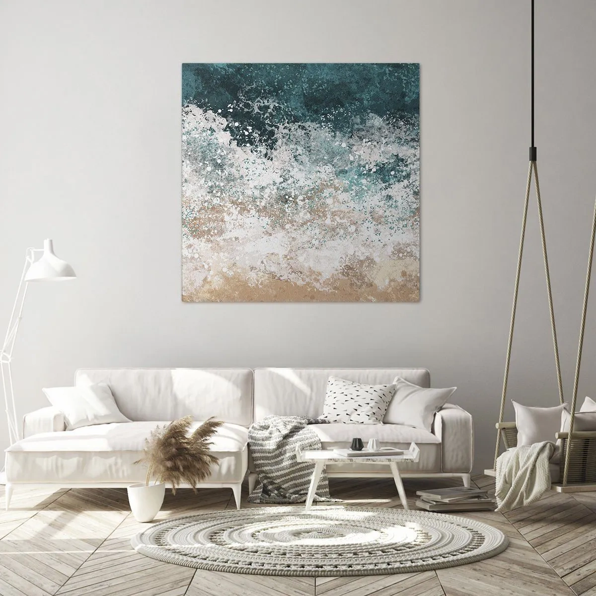 Schilderen op canvas - Zeeverhalen - 50x50 cm