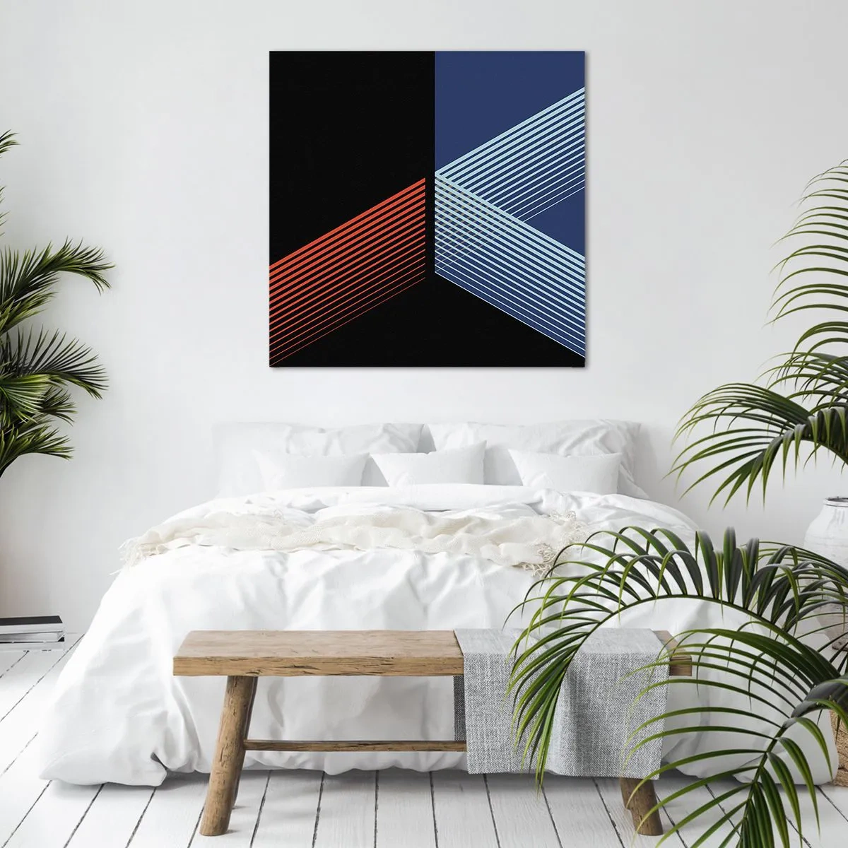 Schilderen op canvas - Een eenvoudig verhaal - 60x60 cm