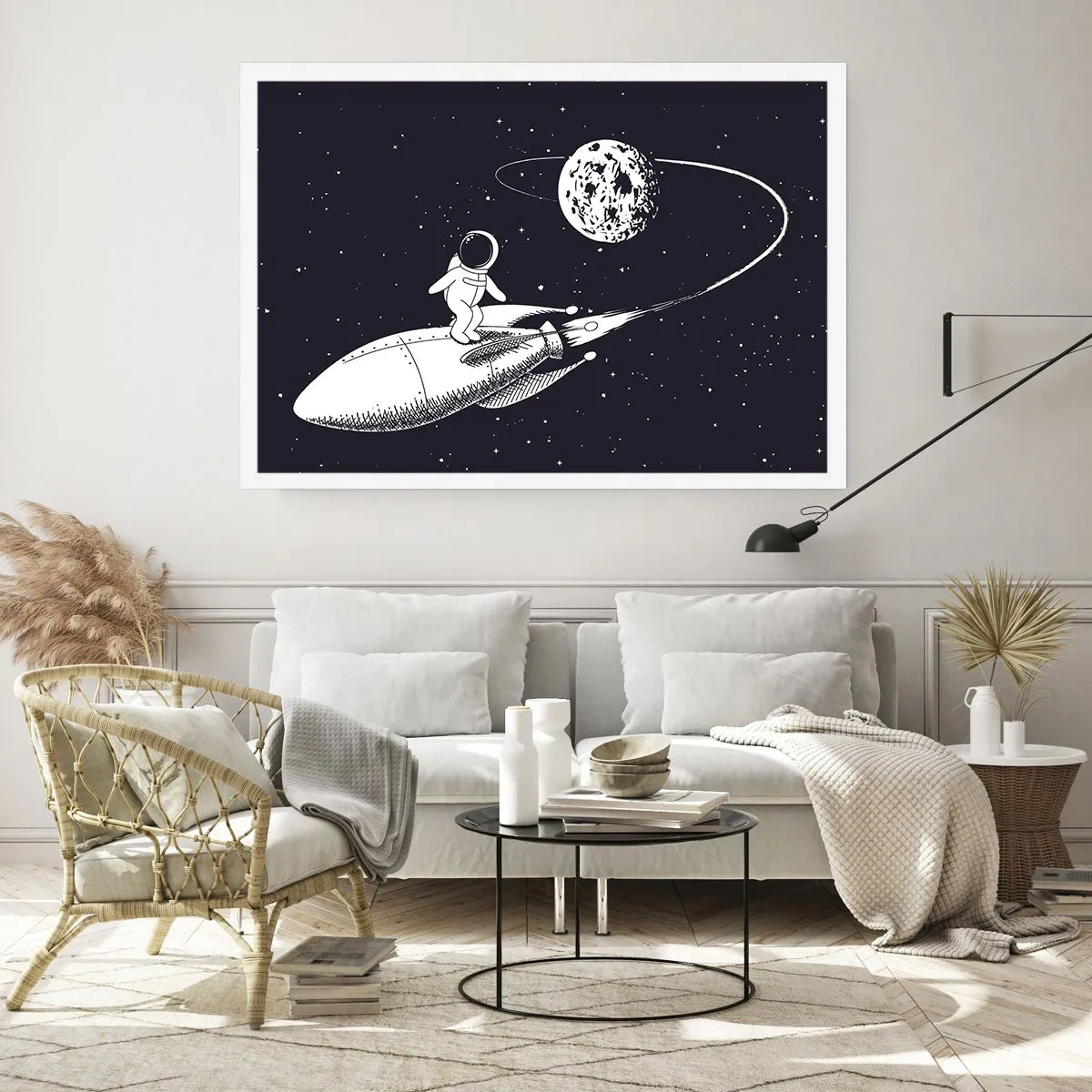 Poster - Spacesurfer - 40x30 cm