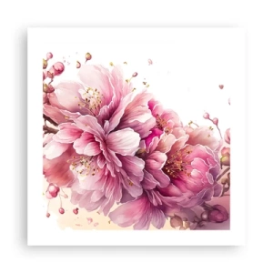 Poster - Kersenbloesem  - 50x50 cm