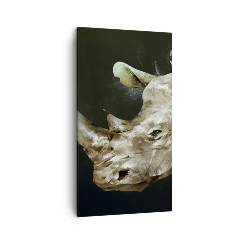 Schilderen op canvas - Een echte mannelijke kracht - 45x80 cm