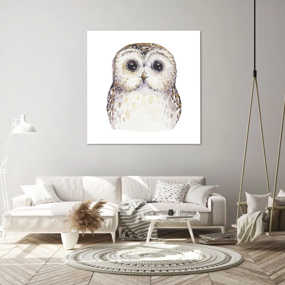 Schilderen op canvas - Kijk in mijn ogen - 70x70 cm