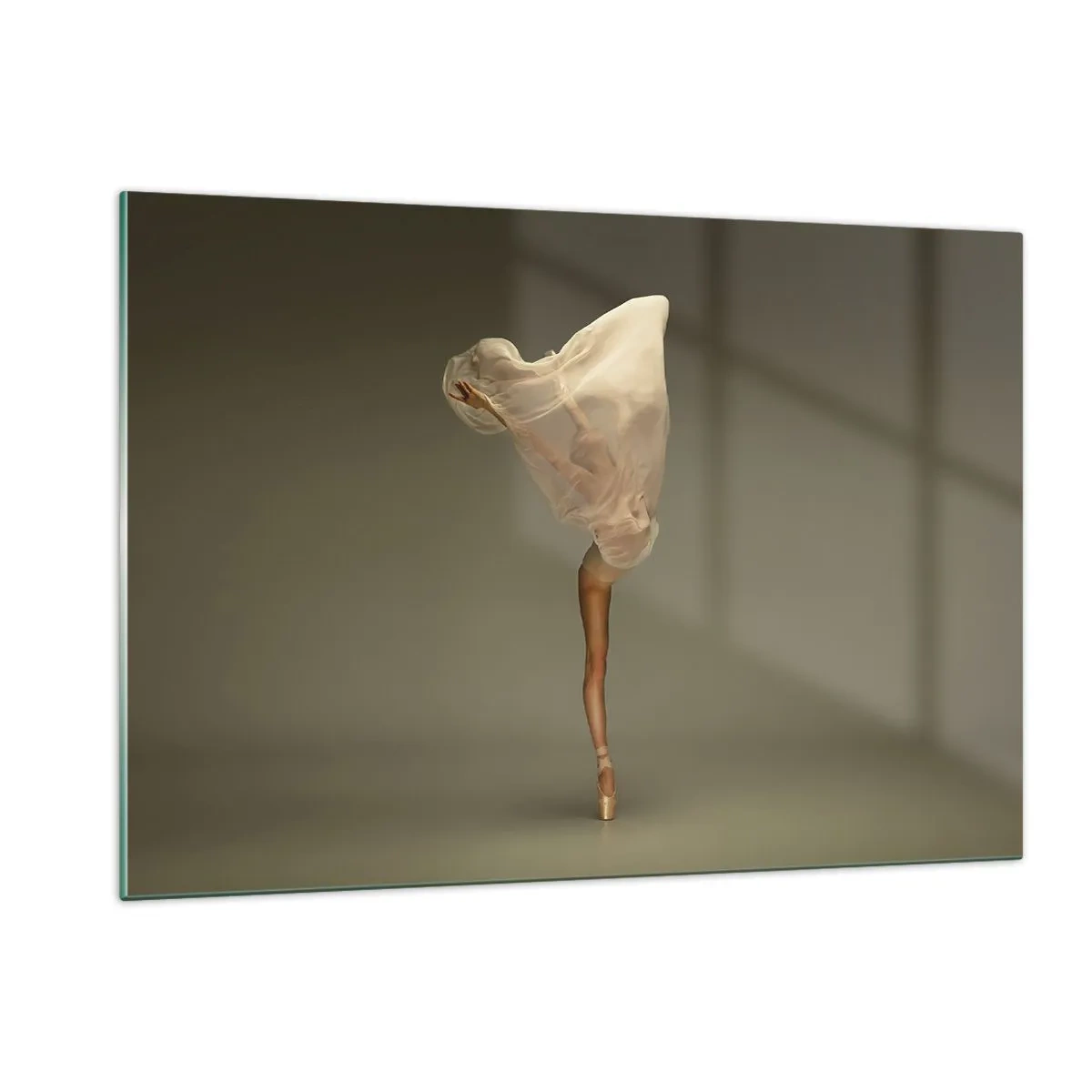 Schilderen op glas - Het zal snel omhoog vliegen - 120x80 cm