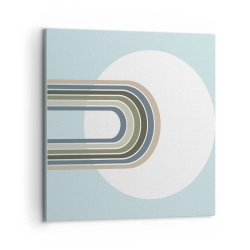 Schilderen op canvas - Onweerstaanbare aantrekkingskracht - 60x60 cm